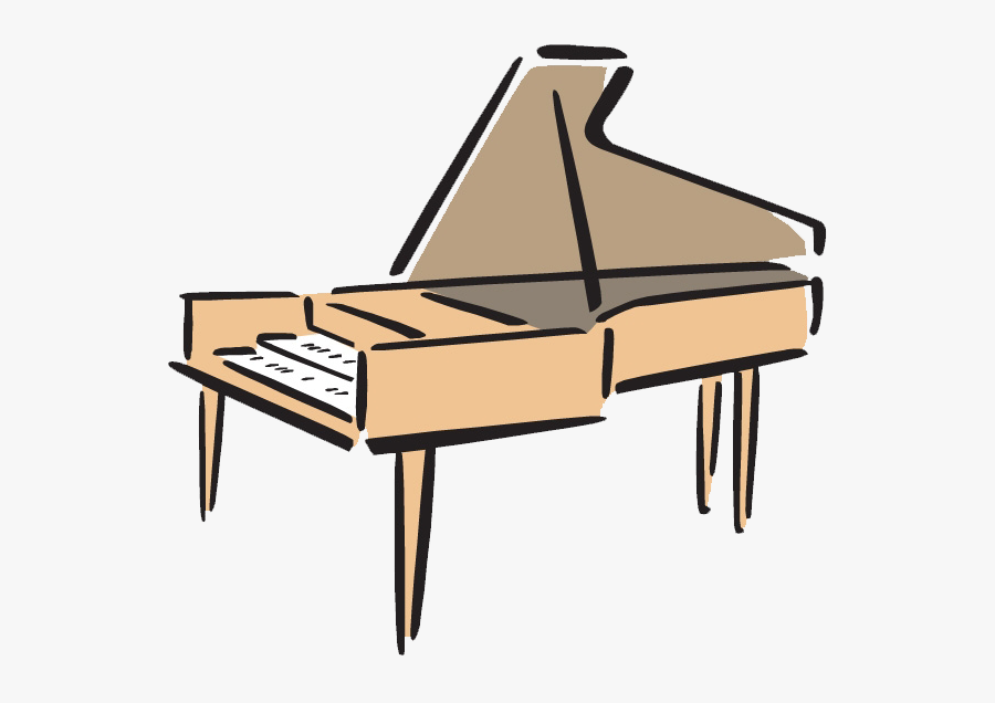 Transparent Piano Vector Png - Piano Clip Art Transparent, Transparent Clipart