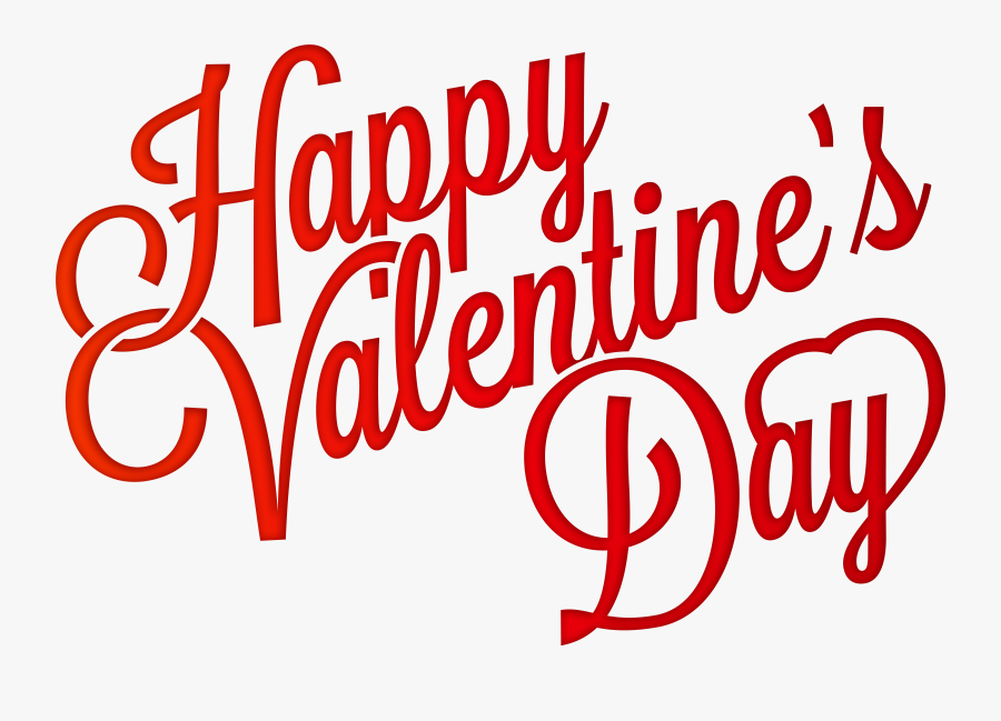 Red Happy Valentine Transparent Happy Valentines Day Png Free Transparent Clipart Clipartkey