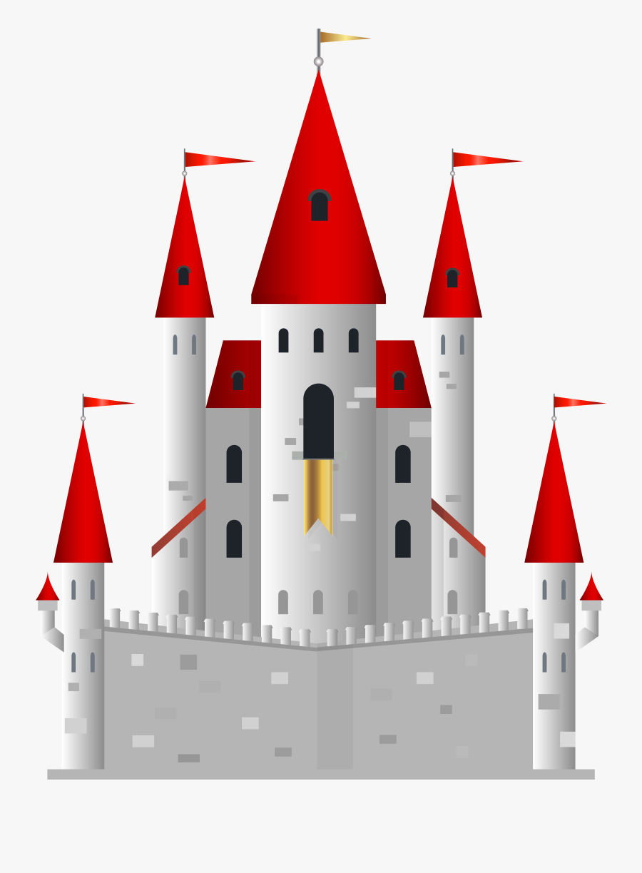 Fairytale Castle Png Clip Art Image, Transparent Clipart