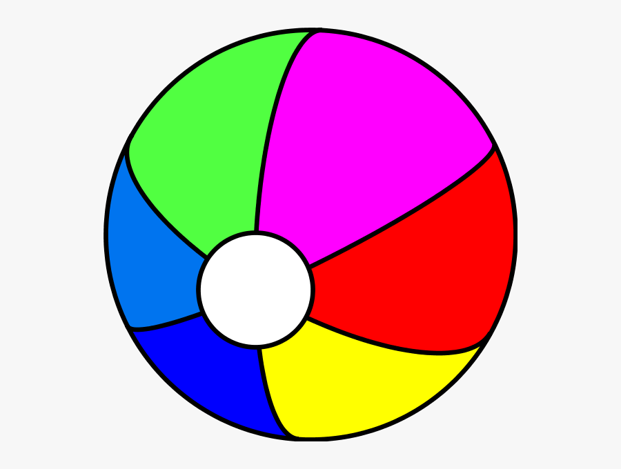 Playing Beach Ball Clipart - Beach Ball Clipart Vector, Transparent Clipart