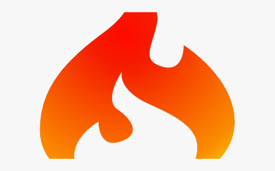 Flames Clipart Flaming - Flame For Logo Transparent, Transparent Clipart