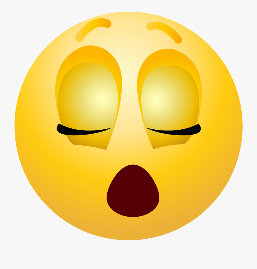 Sleeping Emoticon Emoji Clipart Info - Emotion Emoji Clip Art, Transparent Clipart