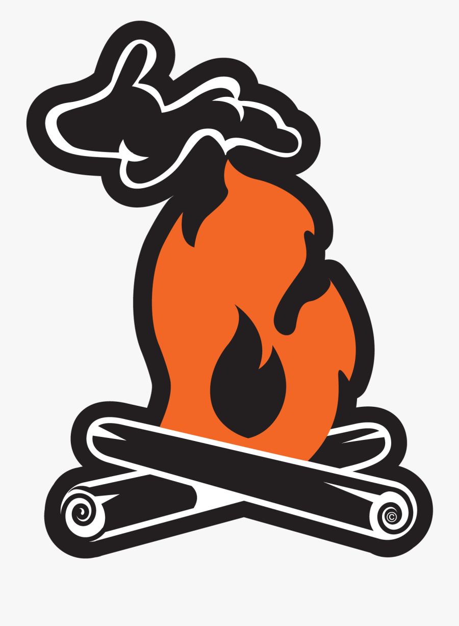 Kevin"s 9th Birthday Up North - Michigan Campfire Sticker, Transparent Clipart