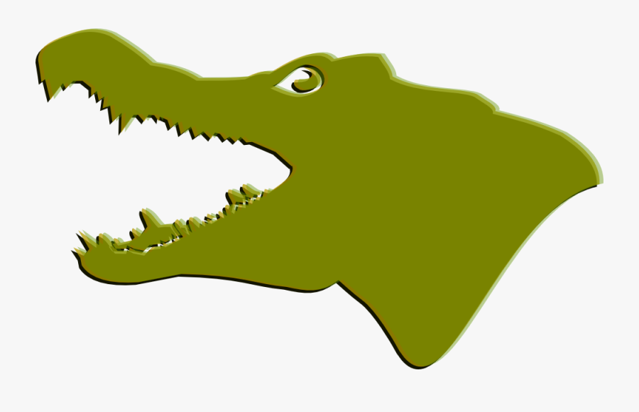 Alligator Clipart Head, Transparent Clipart