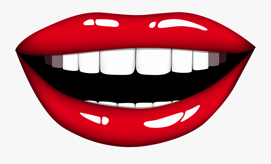 Clipart Free Smiling Teeth Clipart - Mouth Clipart, Transparent Clipart