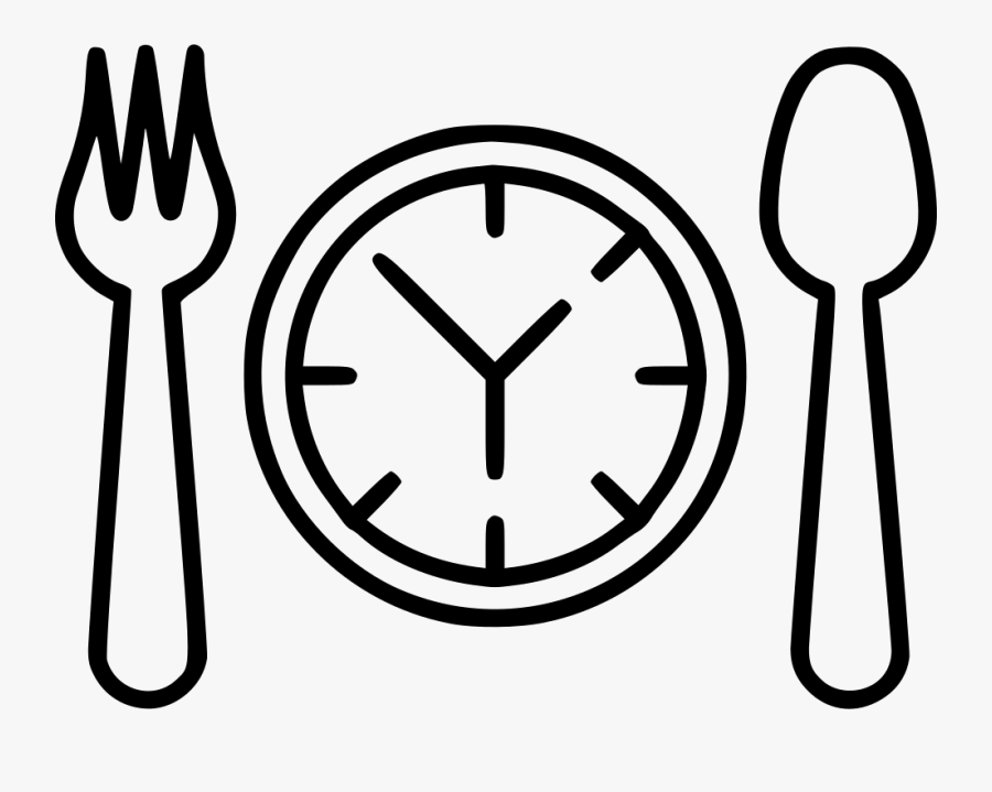 Lunch Time Icon Png, Transparent Clipart