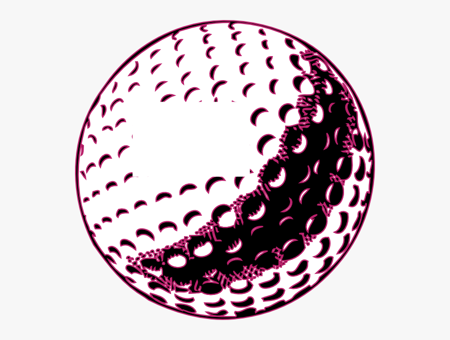 Golf Ball Clip Art Free Vector Clipart Images - Black And White Golf Ball, Transparent Clipart