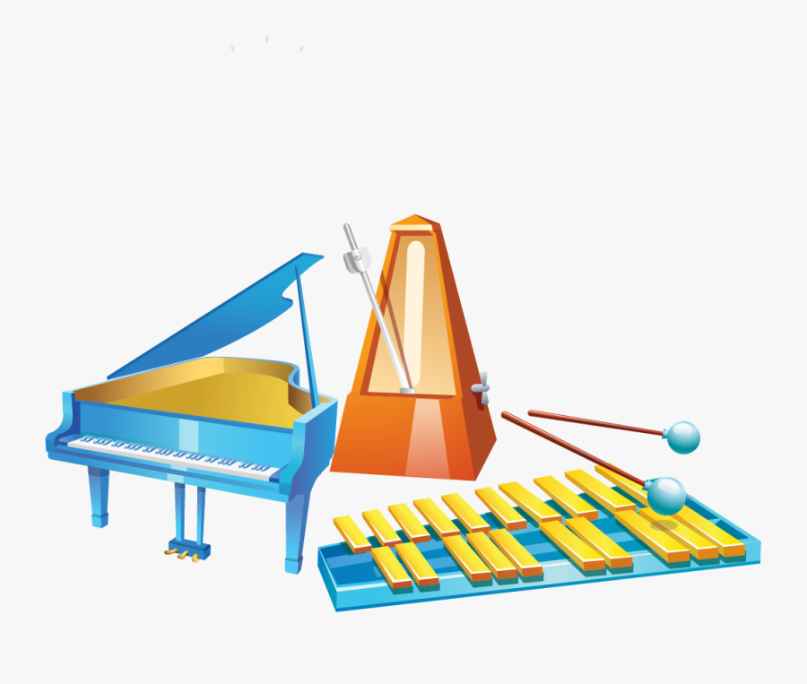 Piano Clipart Percussion Instrument - Different Types Of Musical Instruments, Transparent Clipart