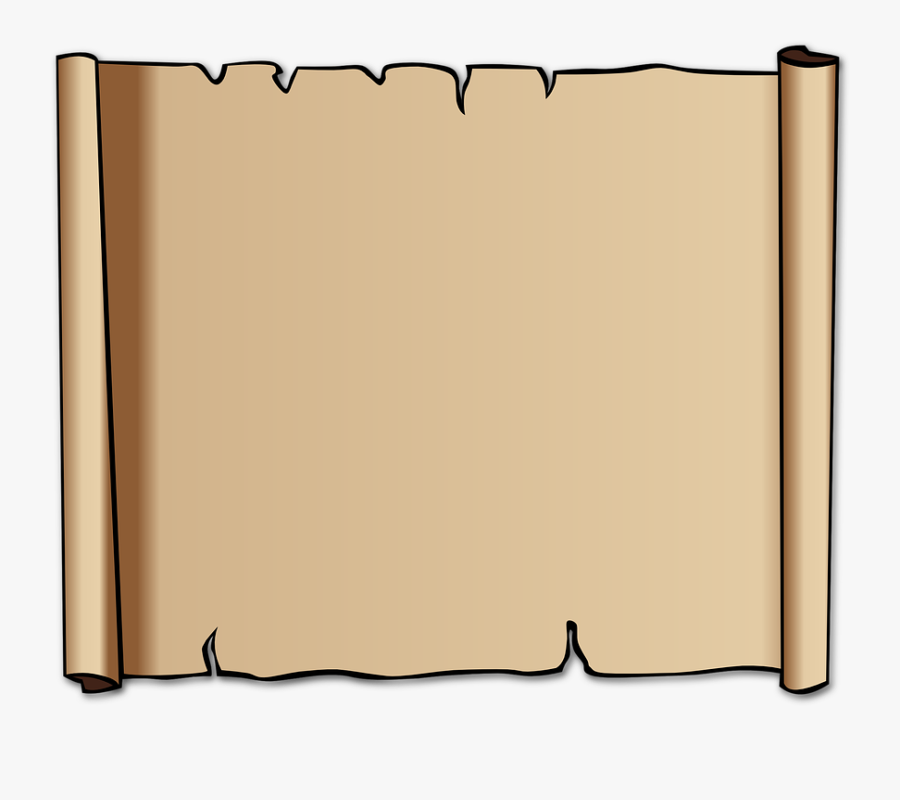 Blank Scroll Png - Scroll Clipart Png, Transparent Clipart