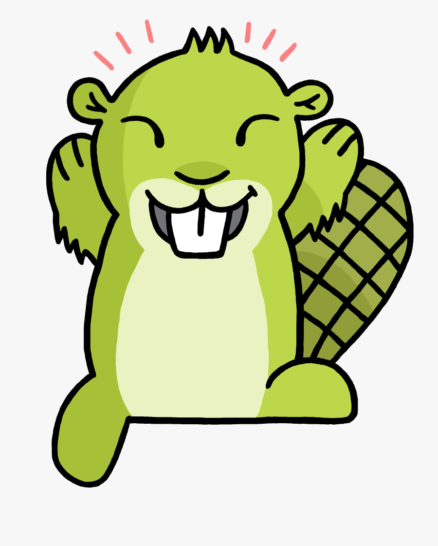 Green Beaver Transparent Png - Adsy Png, Transparent Clipart