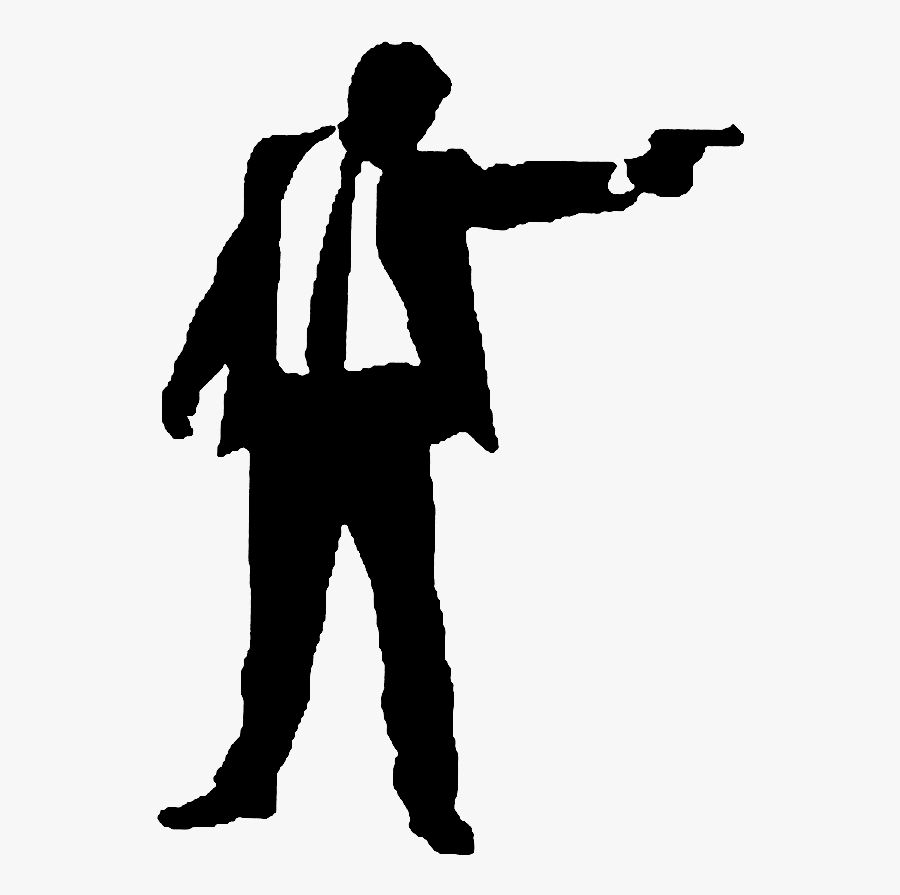 Clip Art Shooting Image Royalty - Man Shooting Gun Png, Transparent Clipart