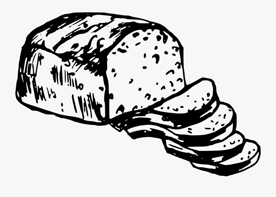 Clip Art Pumpkin Graphic Free Library - Bread Clipart Black And White Transparent, Transparent Clipart