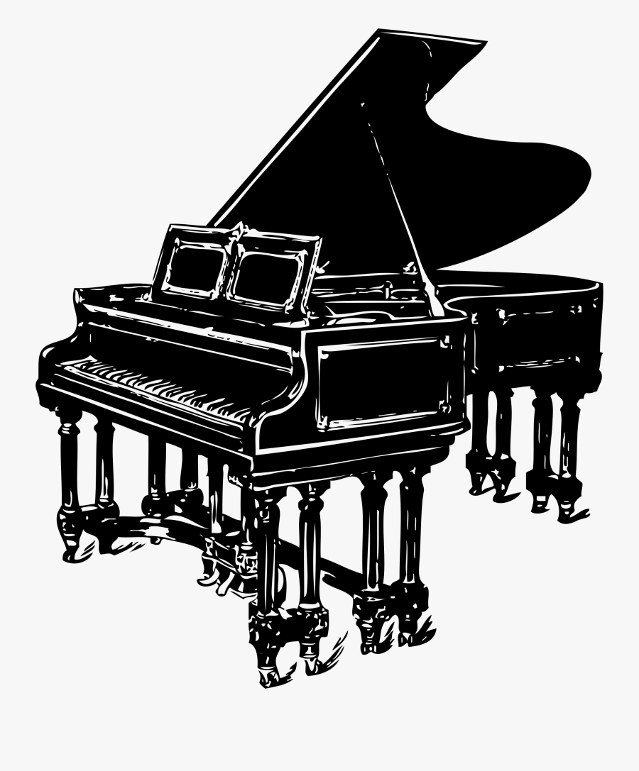 Piano Clipart Public Domain - Piano Clip Art, Transparent Clipart
