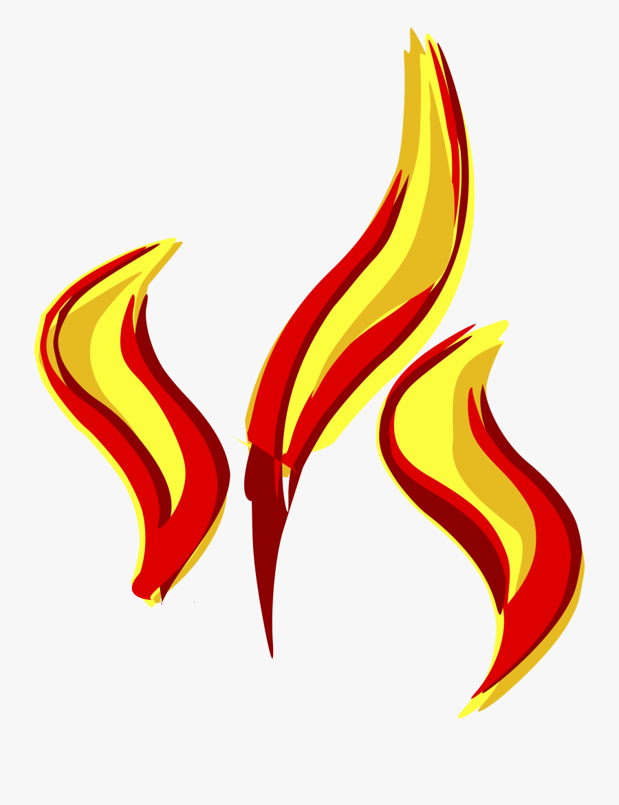 Flame Clipart Smoke - Holy Spirit Pentecost Png, Transparent Clipart