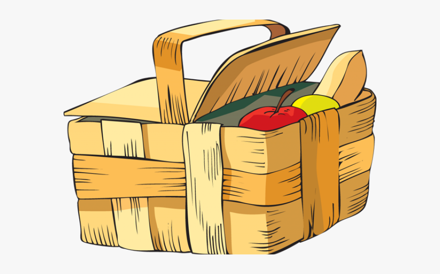 Picnic Basket Clip Art, Transparent Clipart