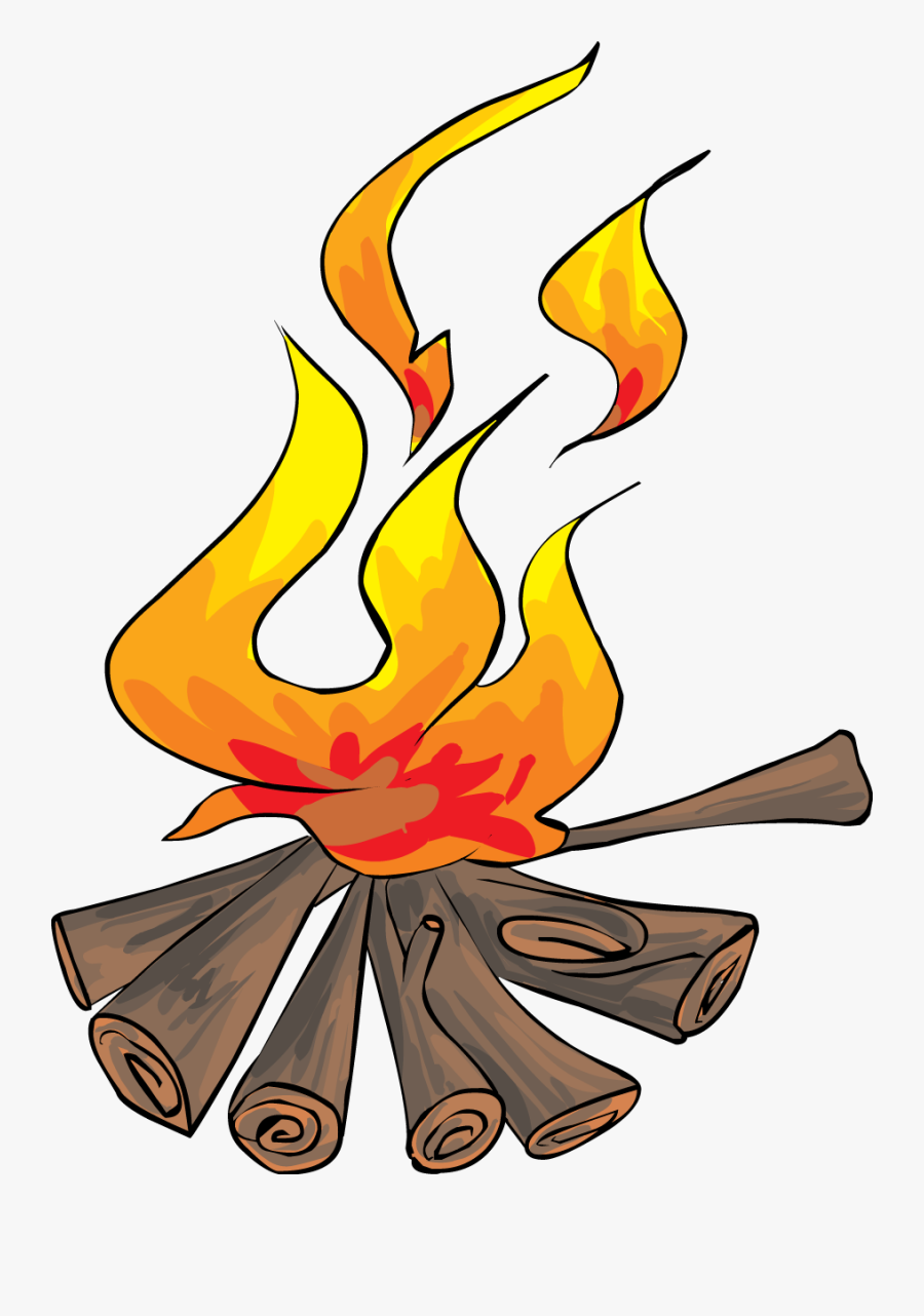 Bonfire Cartoon Clip Art - Lag B Omer Clipart, Transparent Clipart