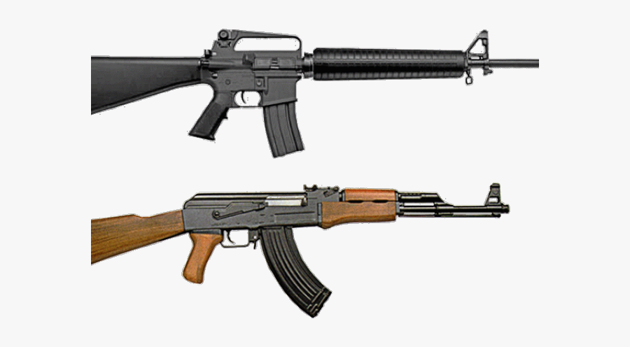 Ar 15 Vs Ak 47, Transparent Clipart