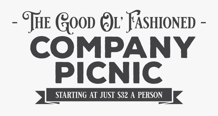 Old Fashioned Company Picnic V - Old Fashioned Company Picnic, Transparent Clipart