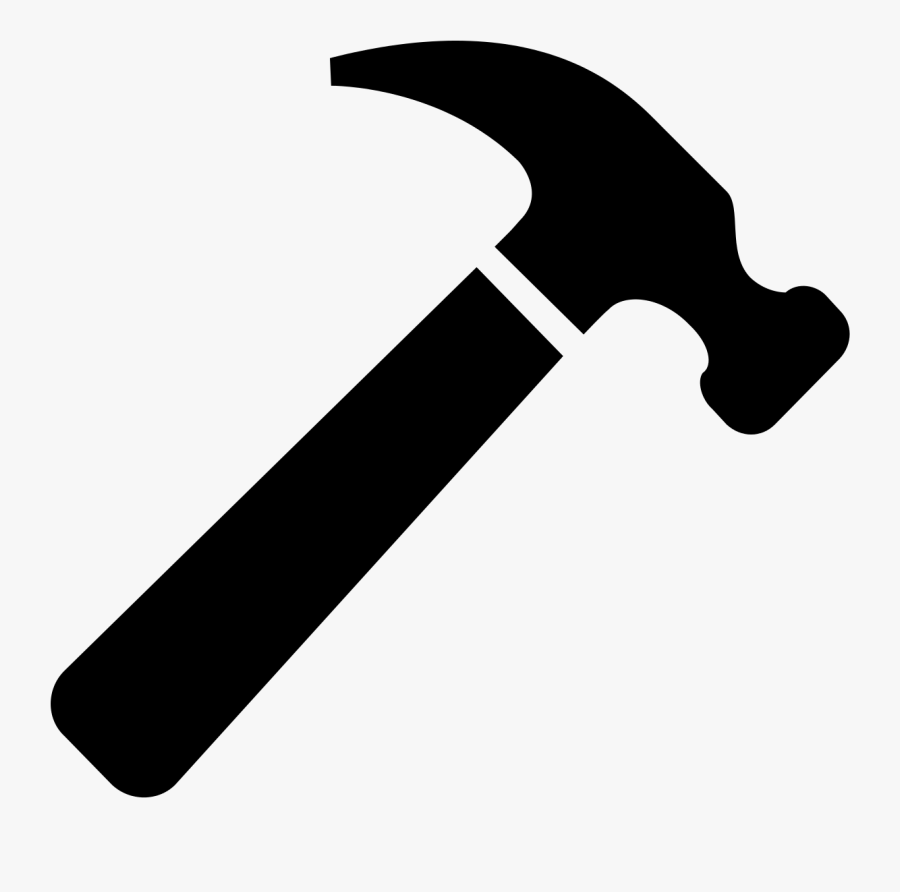 Noun Project - Hammer Clipart, Transparent Clipart