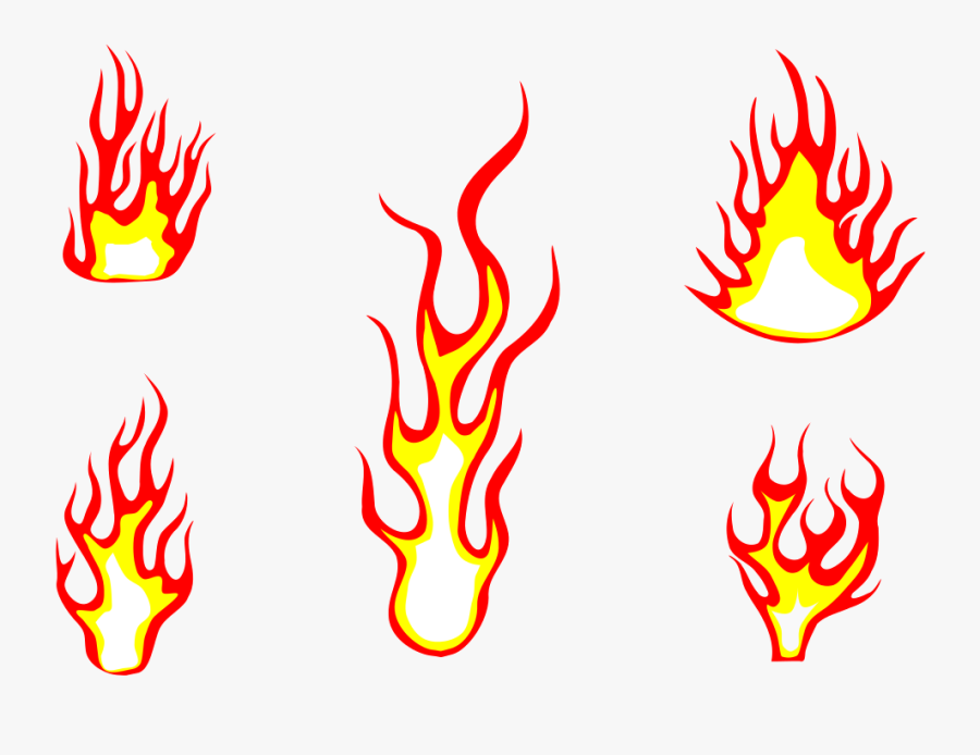 Flame Fire Clipart Transparent Png - Flame Clipart, Transparent Clipart
