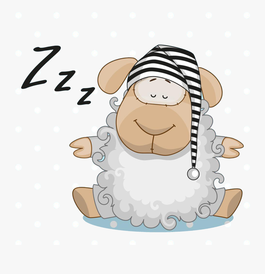 Frog Sleep Clip Art - Sleeping Sheep, Transparent Clipart