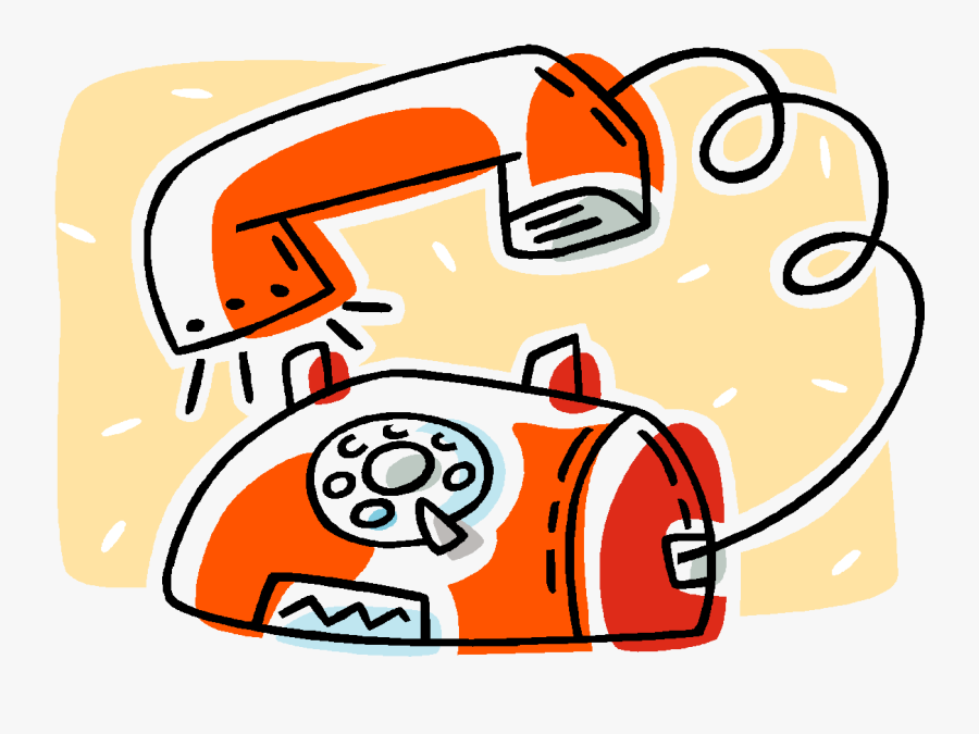 Telefone Ilustracao, Transparent Clipart