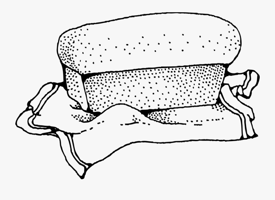 Bread Clipart Black And White - Loaf Clipart Black And White, Transparent Clipart