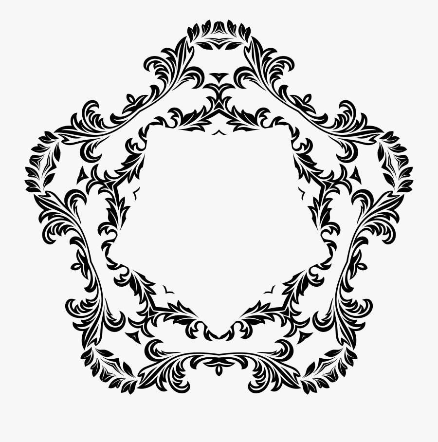 Decorative Scroll Clip Art , Png Download - Clipart Fancy Design, Transparent Clipart