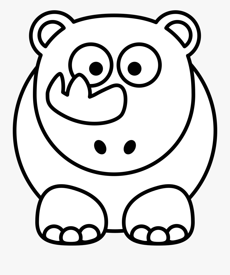 Alligator Black And White Alligator Clipart Black And - Hungry Hungry Hippo Drawing, Transparent Clipart