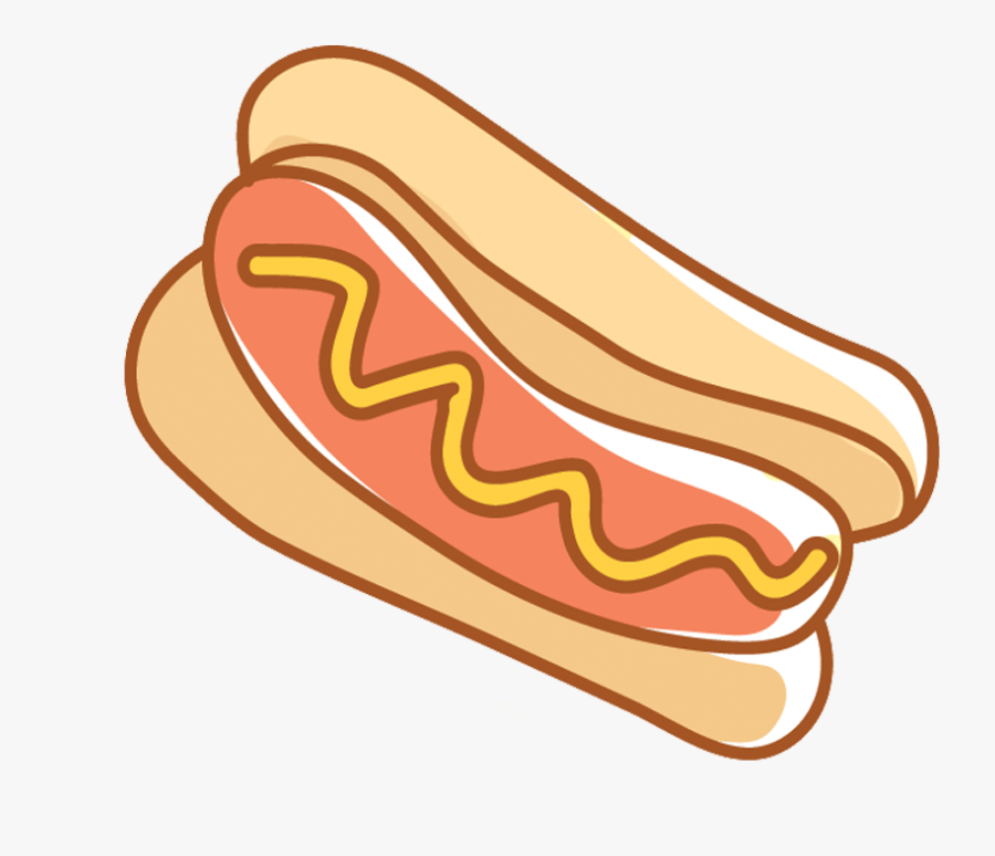 Hot Dog Bun Bread Clip Art - Sausage In Bread Clipart, Transparent Clipart