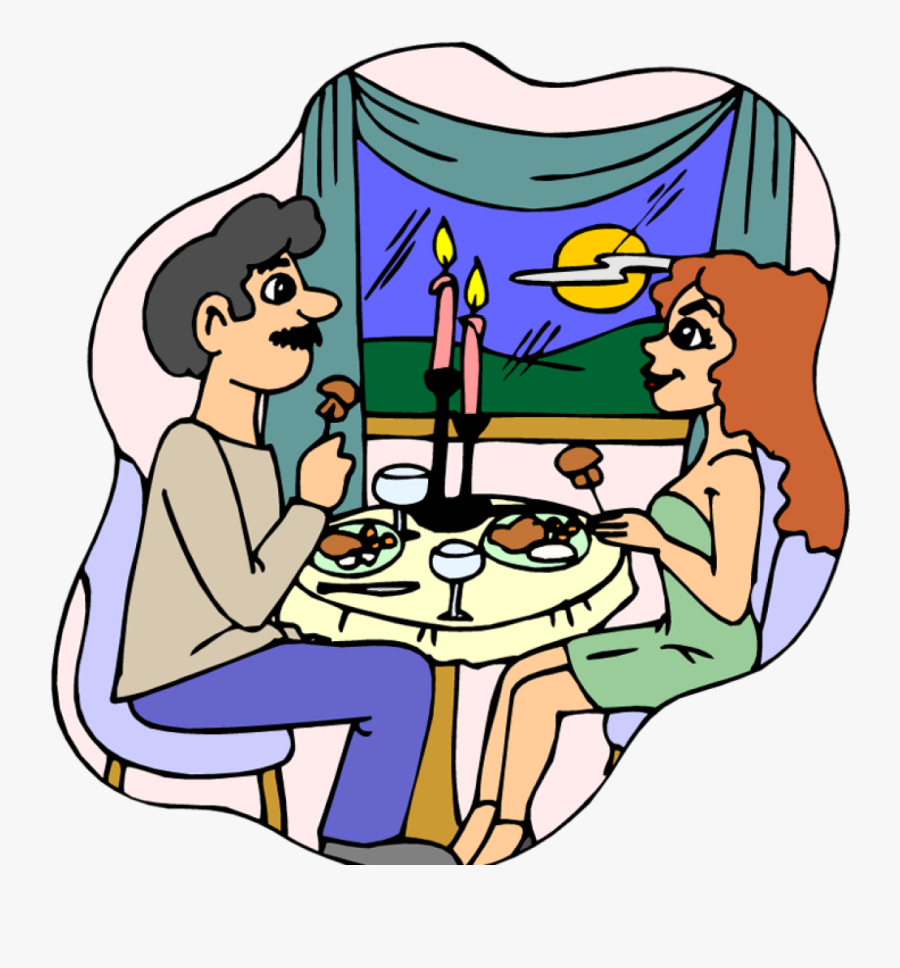 Eating Dinner Out Clipart - Have Dinner Clipart, Transparent Clipart