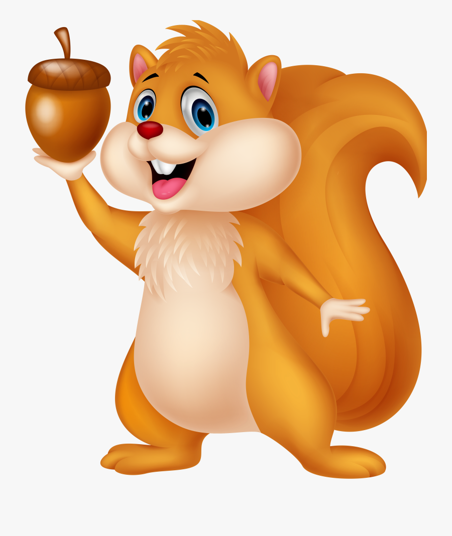 Squirrel Clipart Png, Transparent Clipart