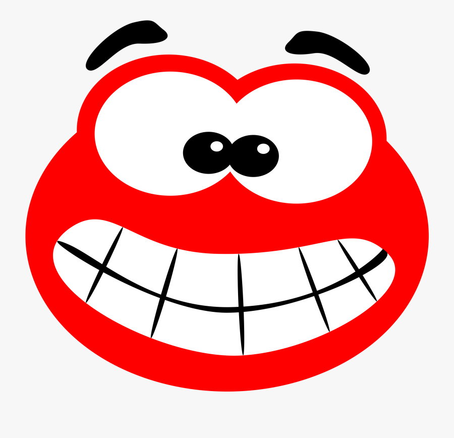Smiling Clipart Dental Smile - Faccia Arrabbiata, Transparent Clipart