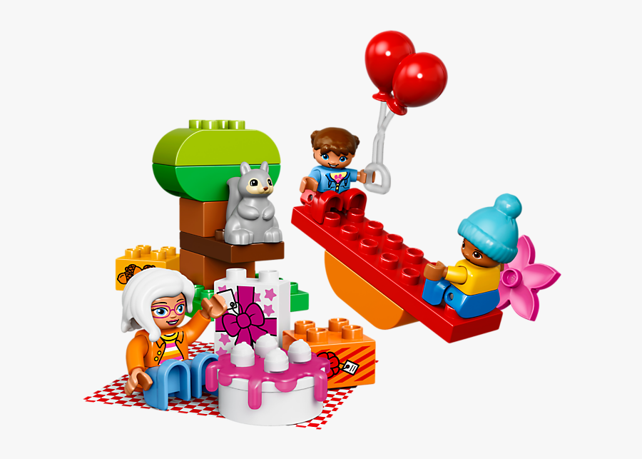 Duplo 10832 Birthday Party, , Large - Лего Дупло День Рождения, Transparent Clipart