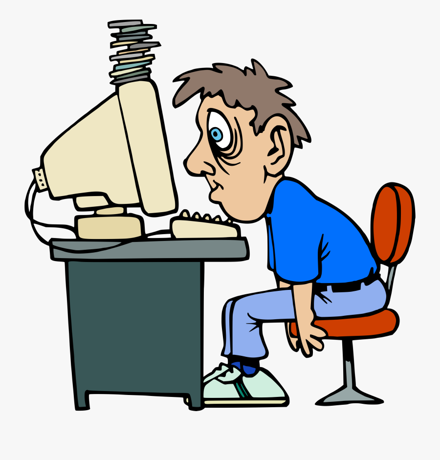 Thumb Image - Eyes Glued To The Screen, Transparent Clipart