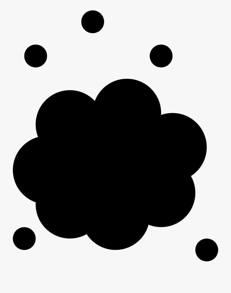 Clipart - Cartoon Dust Cloud Transparent, Transparent Clipart
