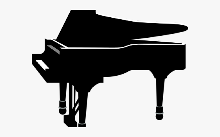 Piano Silhouette Cliparts Piano Png Black And White Free Transparent Clipart Clipartkey