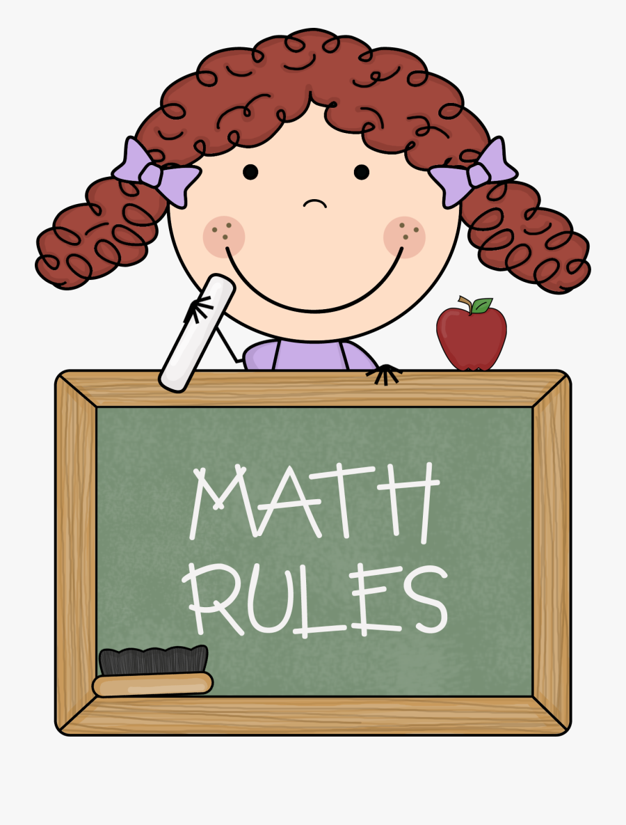 Math Teacher Clipart Free - Math Clip Art Cute, Transparent Clipart