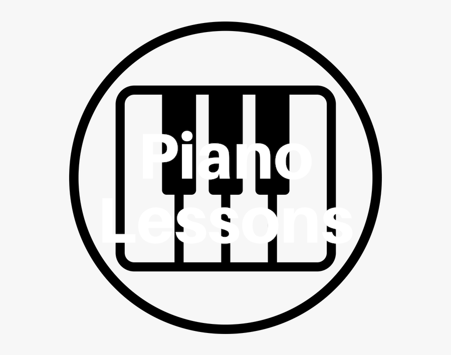 Piano Lessons Menu, Transparent Clipart