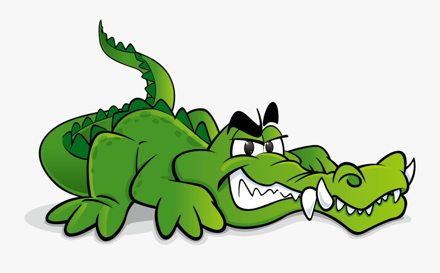 Transparent Crocodile Clipart - Crocodile Cartoon Png, Transparent Clipart