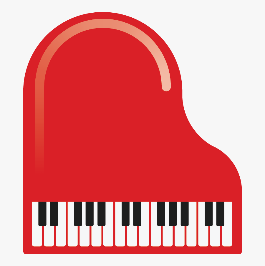 Piano Clipart Toy Piano - Red Piano Png, Transparent Clipart