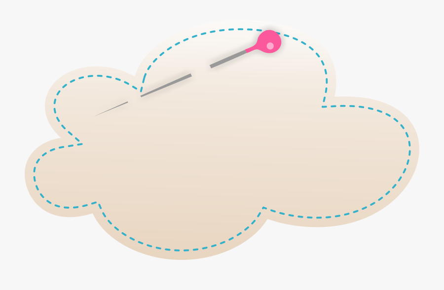 Clouds Clipart Label - Elementos Lalaloopsy, Transparent Clipart