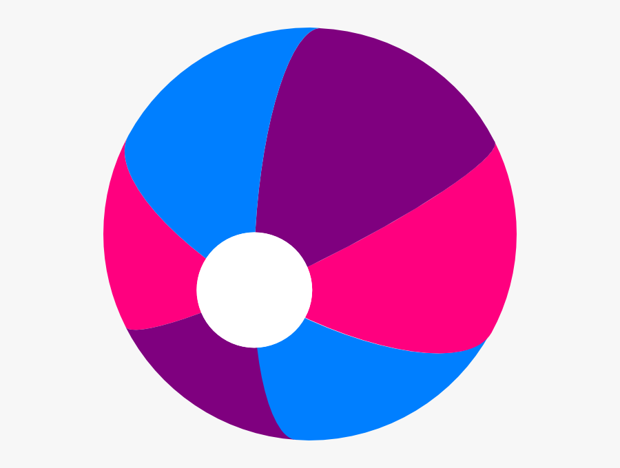 Free Beach Ball Clip Art Image 1 - Transparent Background Beach Balls Clipart, Transparent Clipart