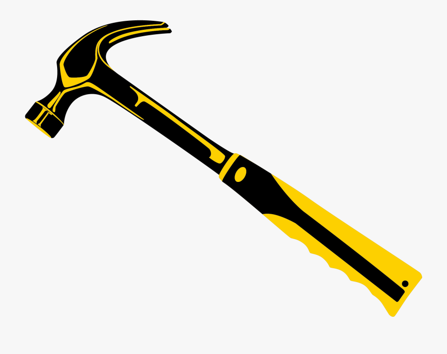 Yellow Hammer Tool Clipart , Png Download - Tool Png, Transparent Clipart