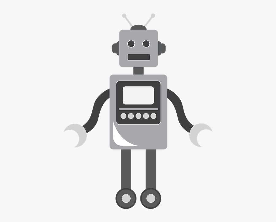 Robot, Computer, Technology, Clipart, Cartoon - Robot Clipart, Transparent Clipart