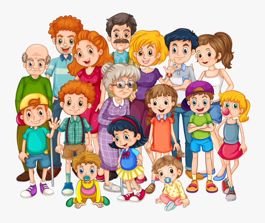 Clipart Family, Transparent Clipart