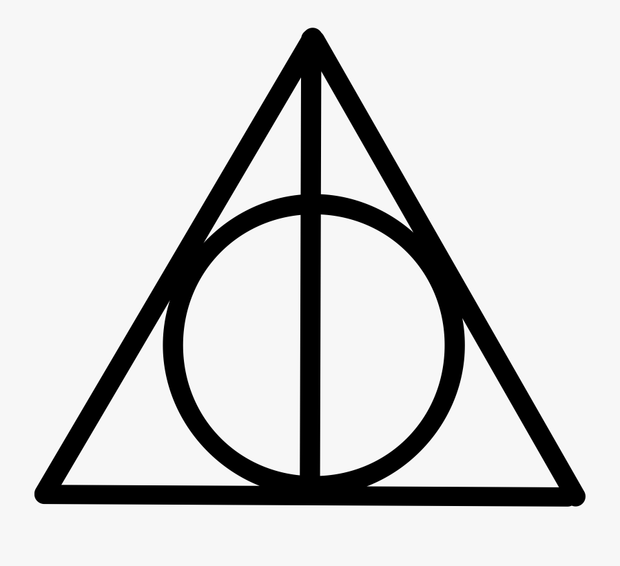 Harry Potter Clip Art Free Download Free Clipart - Symbol Harry Potter Deathly Hallows, Transparent Clipart