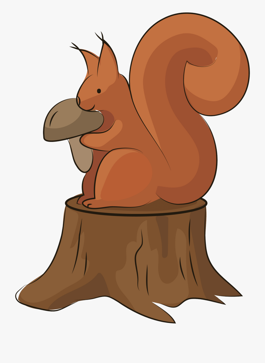Fox Squirrel, Transparent Clipart