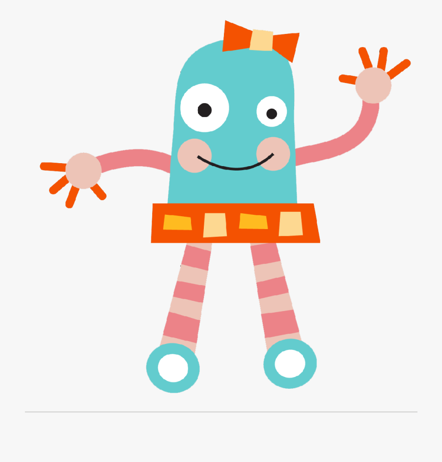 Robot Clipart Road - Language Arts, Transparent Clipart