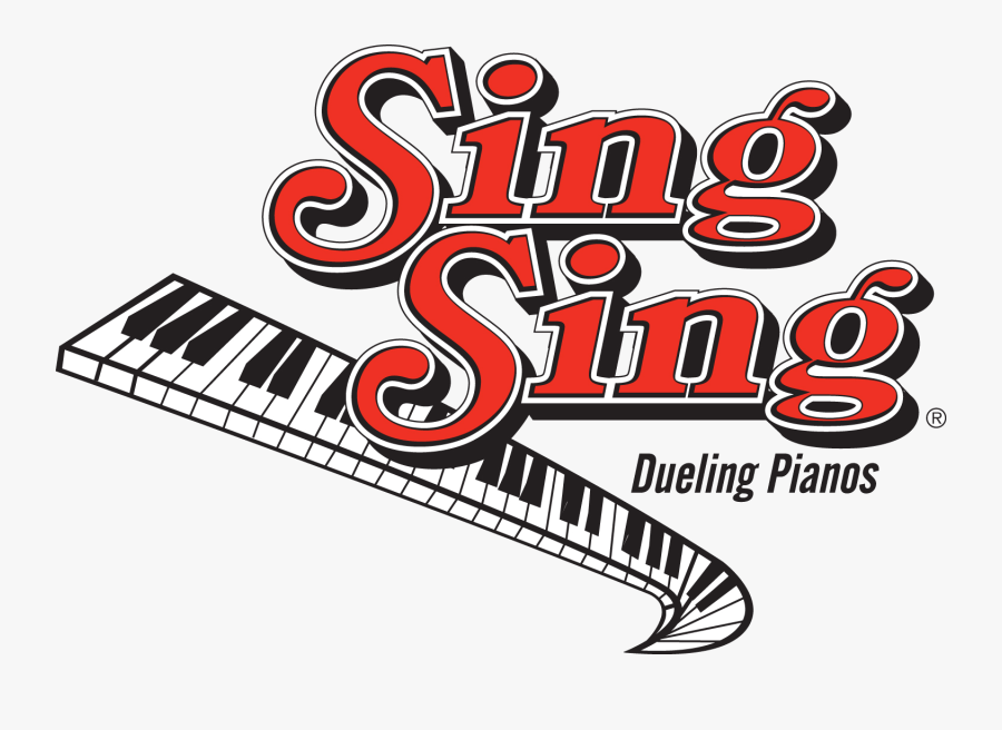 Transparent Piano Clip Art - Sing Sing Dueling Piano Bar, Transparent Clipart